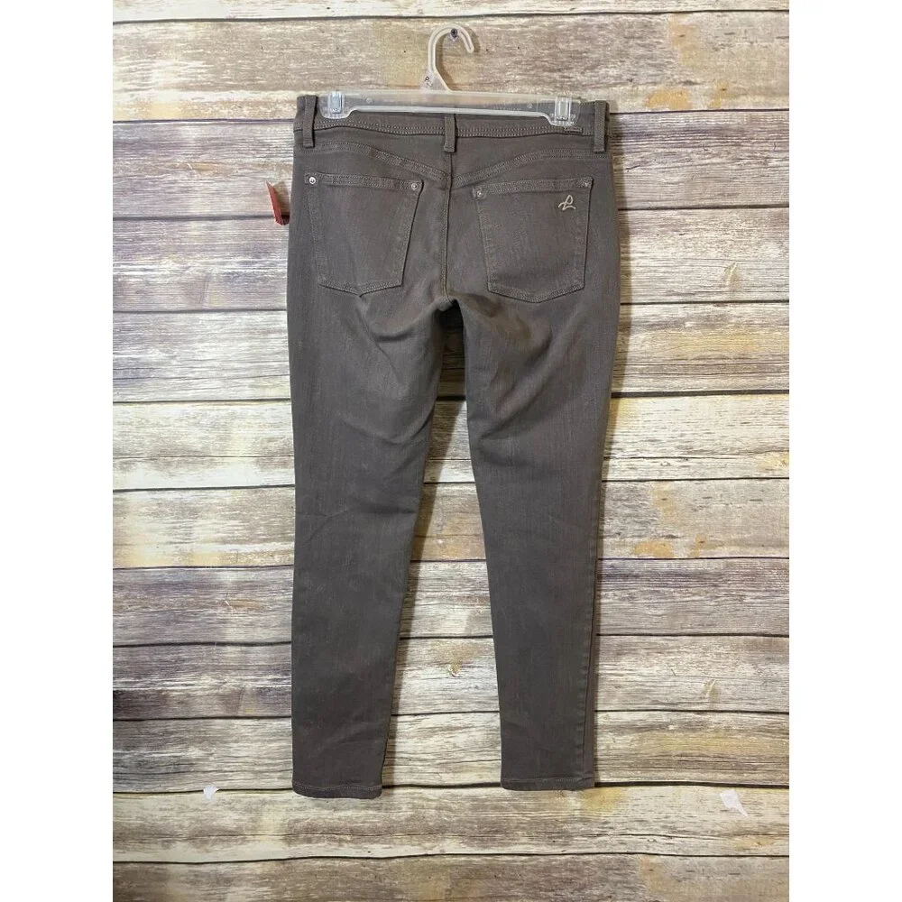 DL1961 Jeans Emma‎ Legging 27 Lansing Grey Wash Stetch